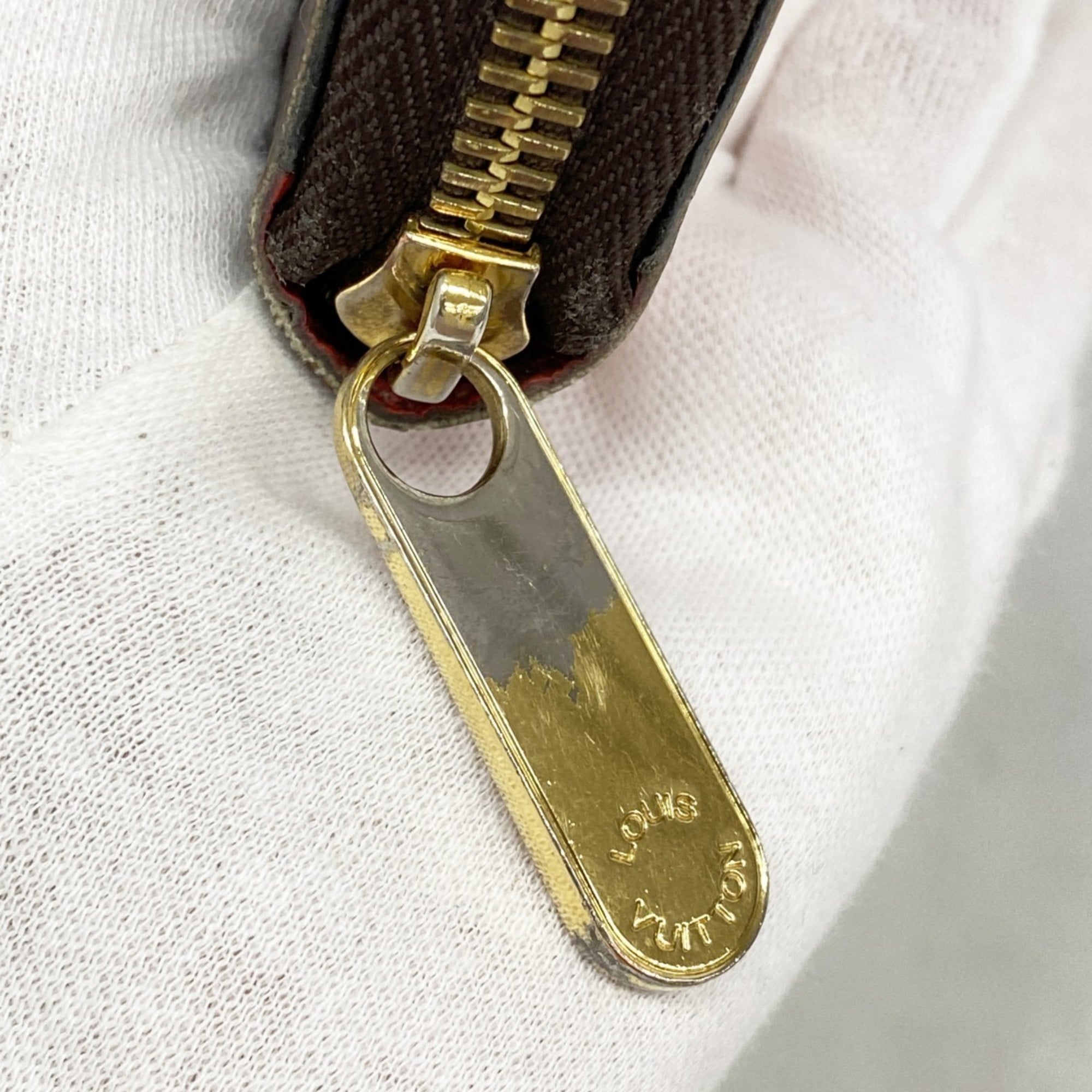 Louis Vuitton Brown Long Wallet (Bi-Fold) (Pre-Owned)