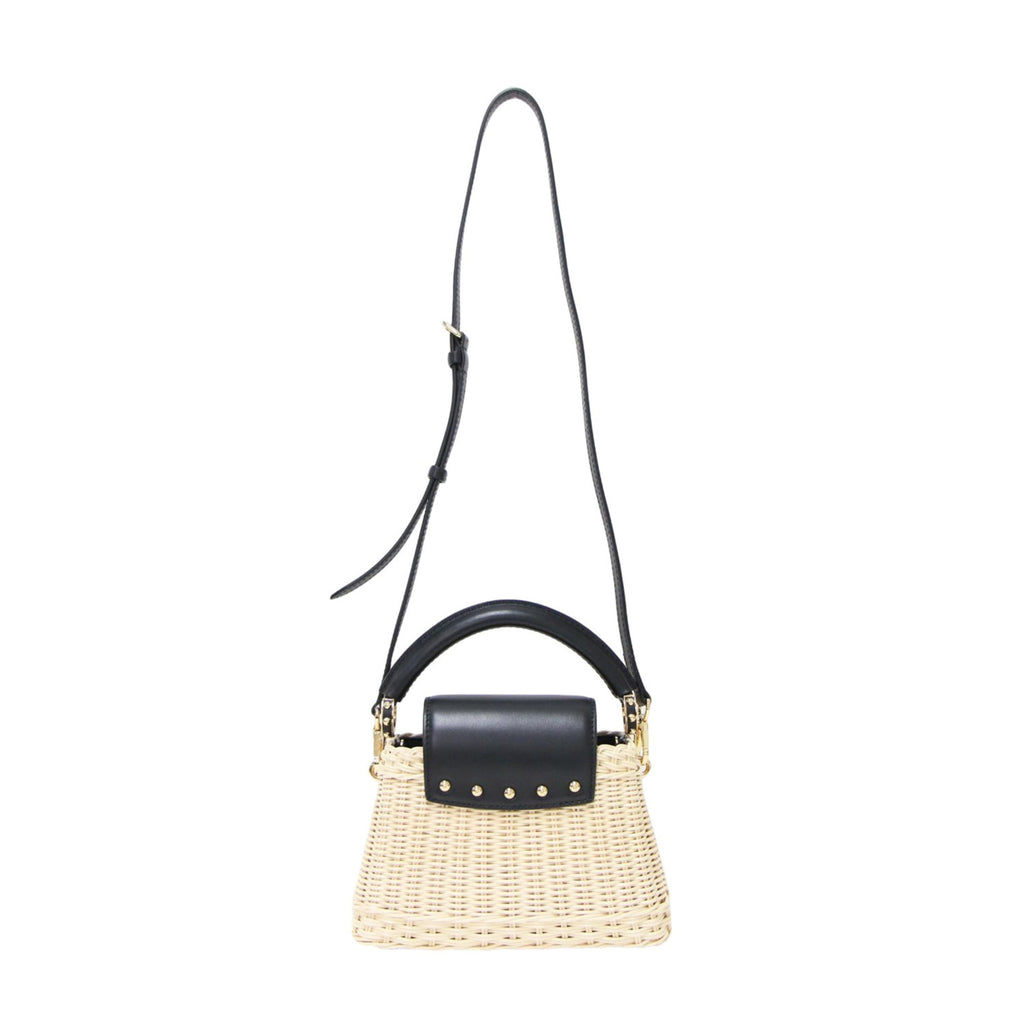 Louis Vuitton Black Natural Leather Handbag (Pre-Owned)
