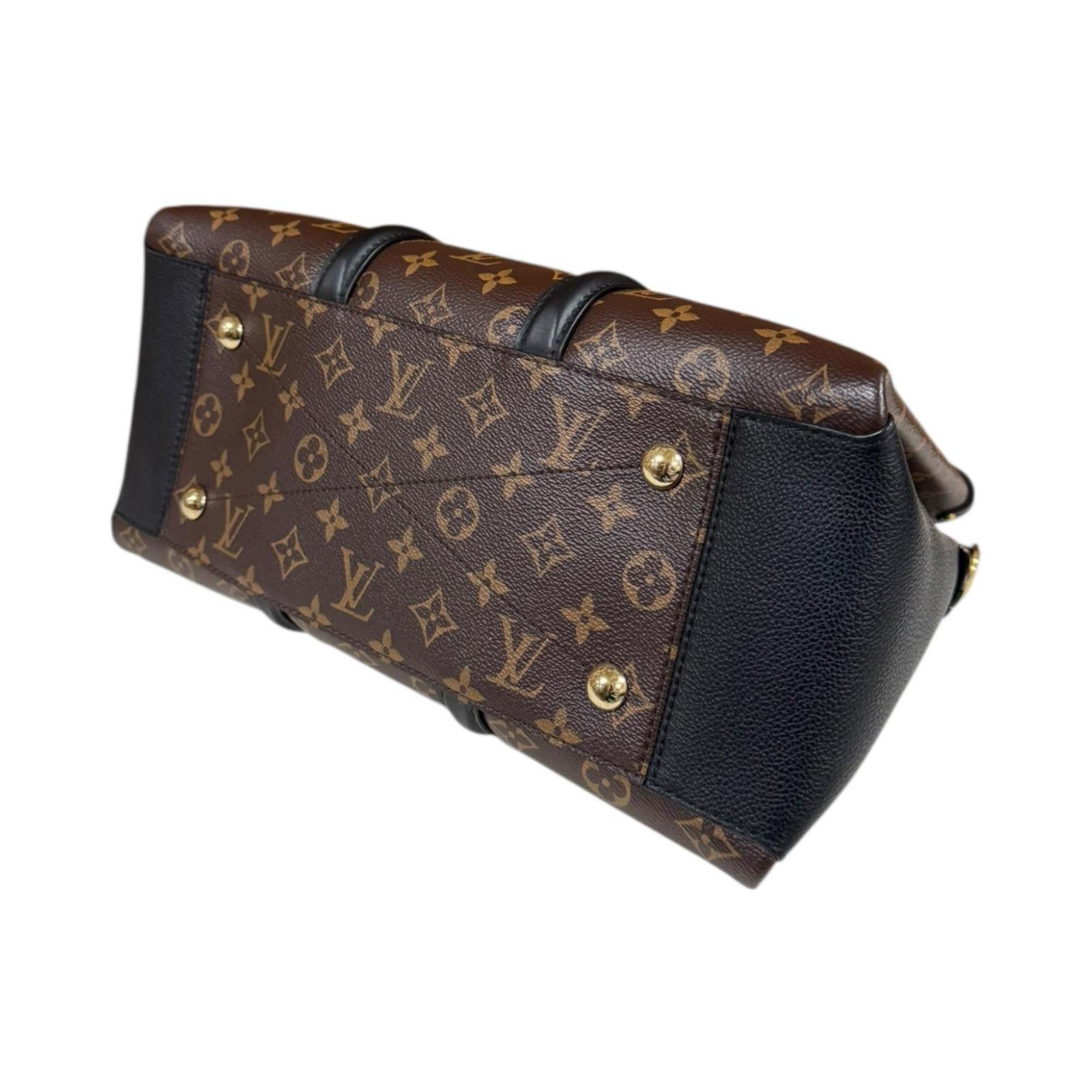 Louis Vuitton Monogram Black Brown Monogram Monogram Shoulder Bag (Pre-Owned)