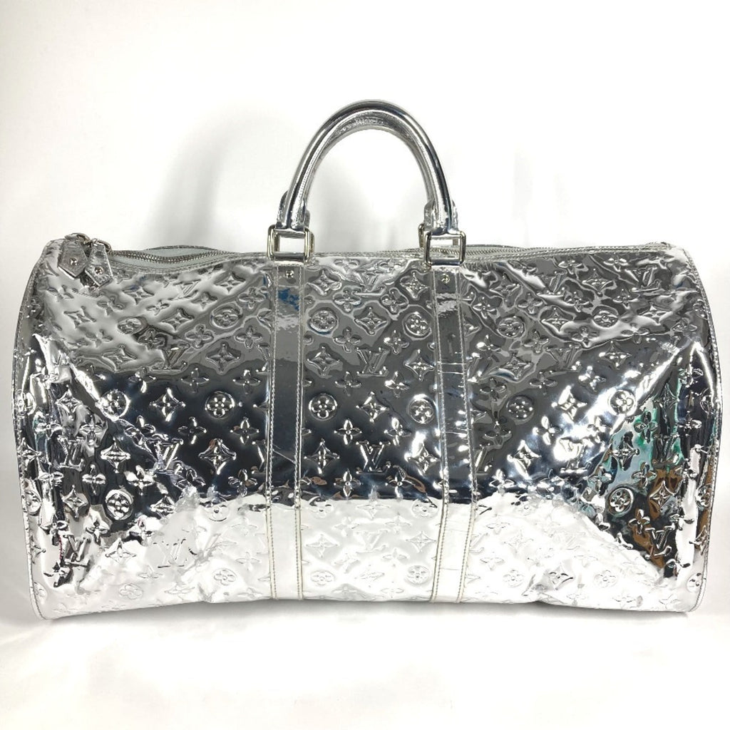 Louis Vuitton Argent Silver Monogram Miroir Boston Bag (Pre-Owned)