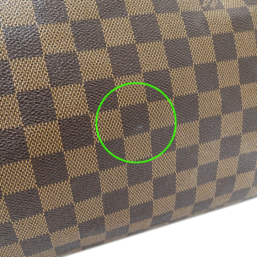 Louis Vuitton Damier Canvas Ebene Damier Canvas Handbag (Pre-Owned)