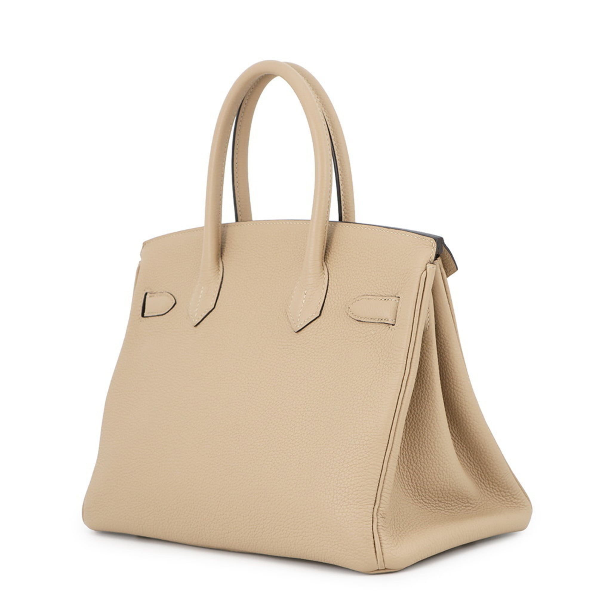 Hermes Birkin Gold Togo Leather Handbag (Pre-Owned)
