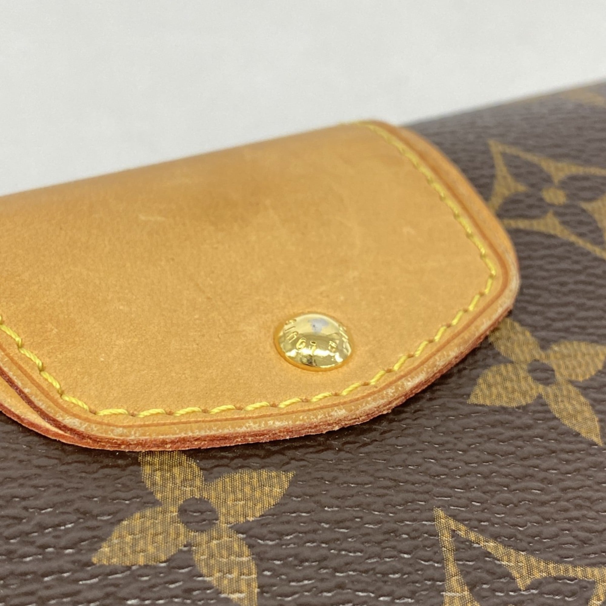 Louis Vuitton Brown Long Wallet (Bi-Fold) (Pre-Owned)