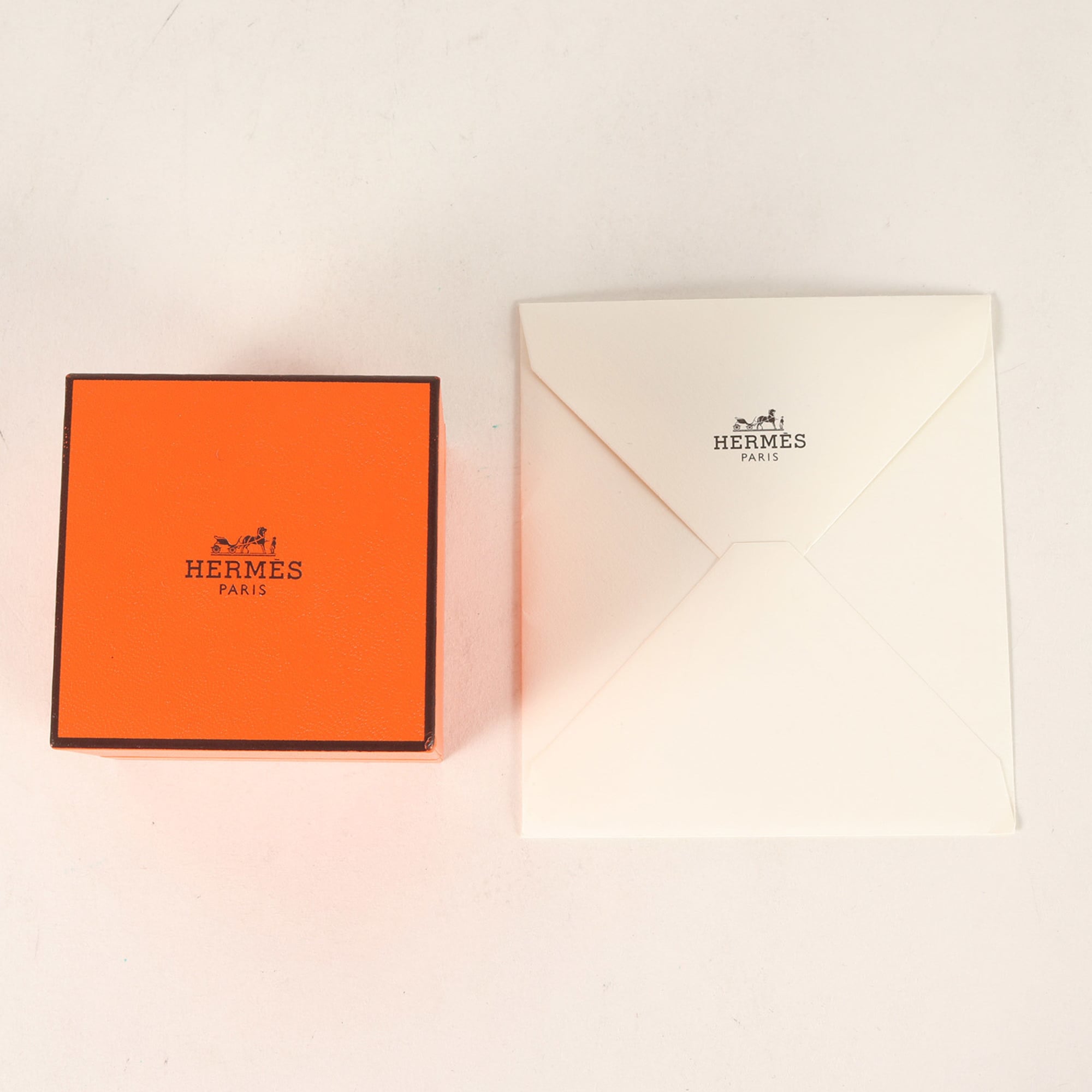 Hermes Silver Silver 925 Band Ring (Pre-Owned)