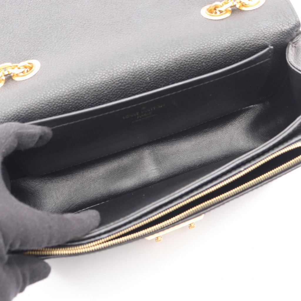 Louis Vuitton Black Noir Monogram Empreinte Shoulder Bag (Pre-Owned)