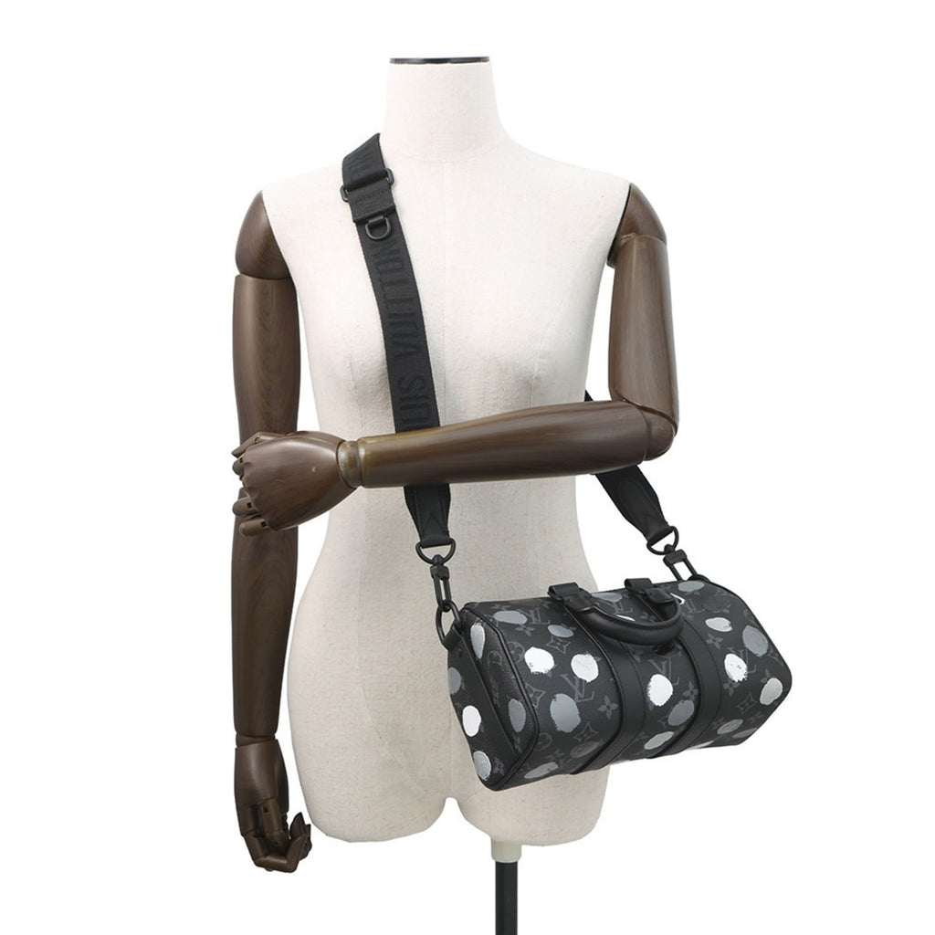 Louis Vuitton Monogram Eclipse Black Noir Monogram Eclipse Handbag (Pre-Owned)