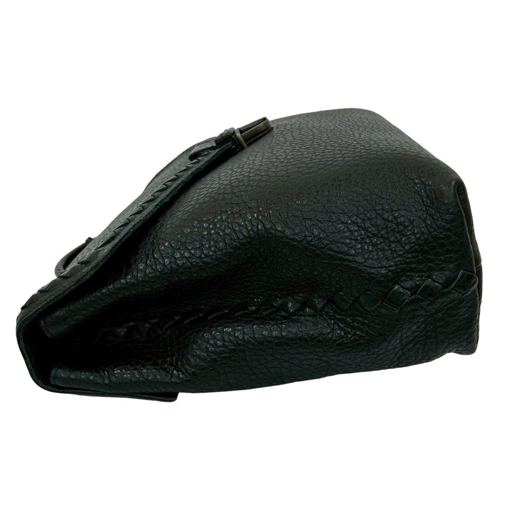 Bottega Veneta Black Leather Briefcase (Pre-Owned)
