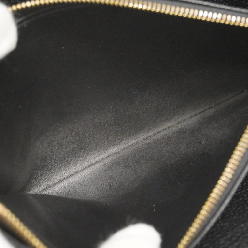 Louis Vuitton Noir Long Wallet (Bi-Fold) (Pre-Owned)