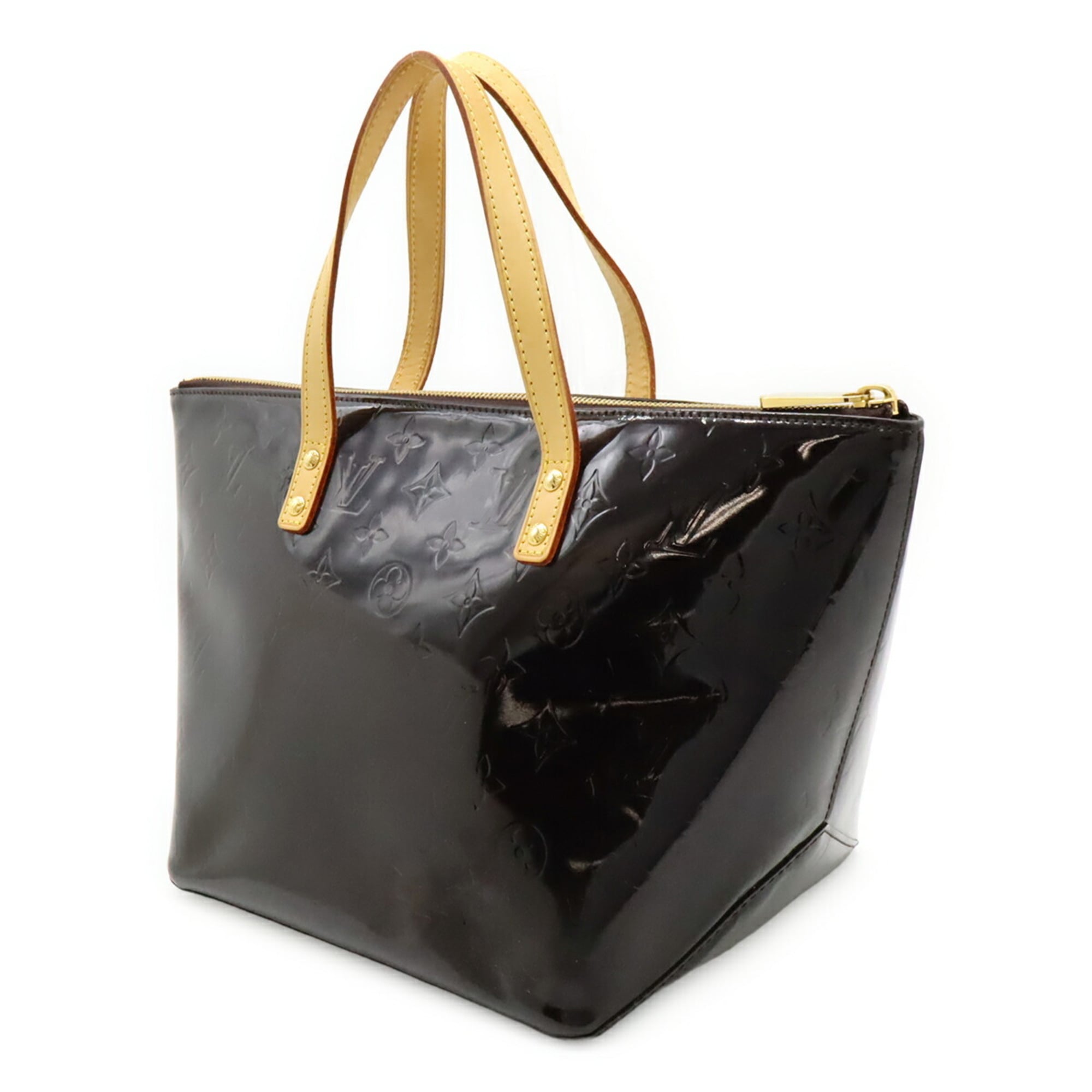 Louis Vuitton Amarante Brown Monogram Vernis Leather Handbag Tote Bag (Pre-Owned)