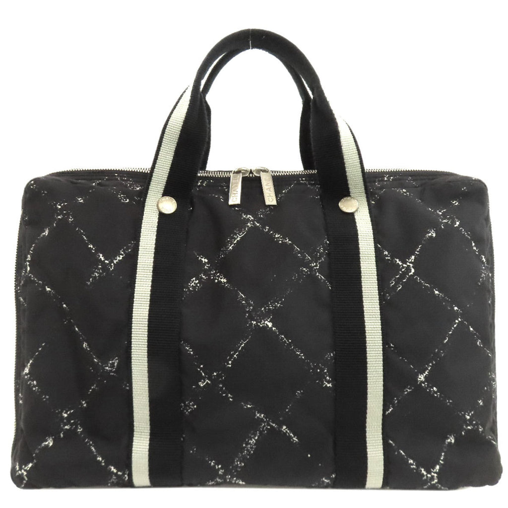 Chanel Black Nylon Tote Bag (Pre-Owned)