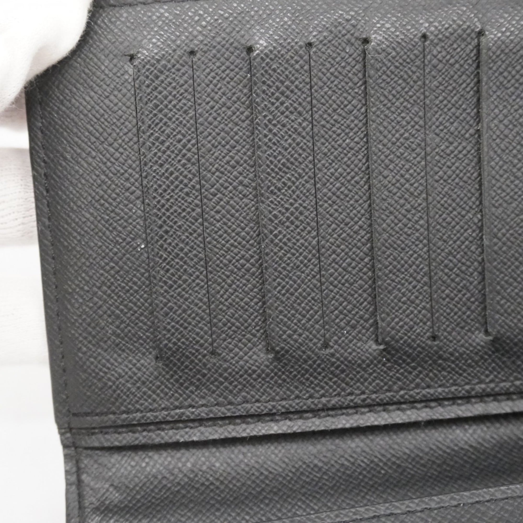 Louis Vuitton Black Long Wallet (Bi-Fold) (Pre-Owned)