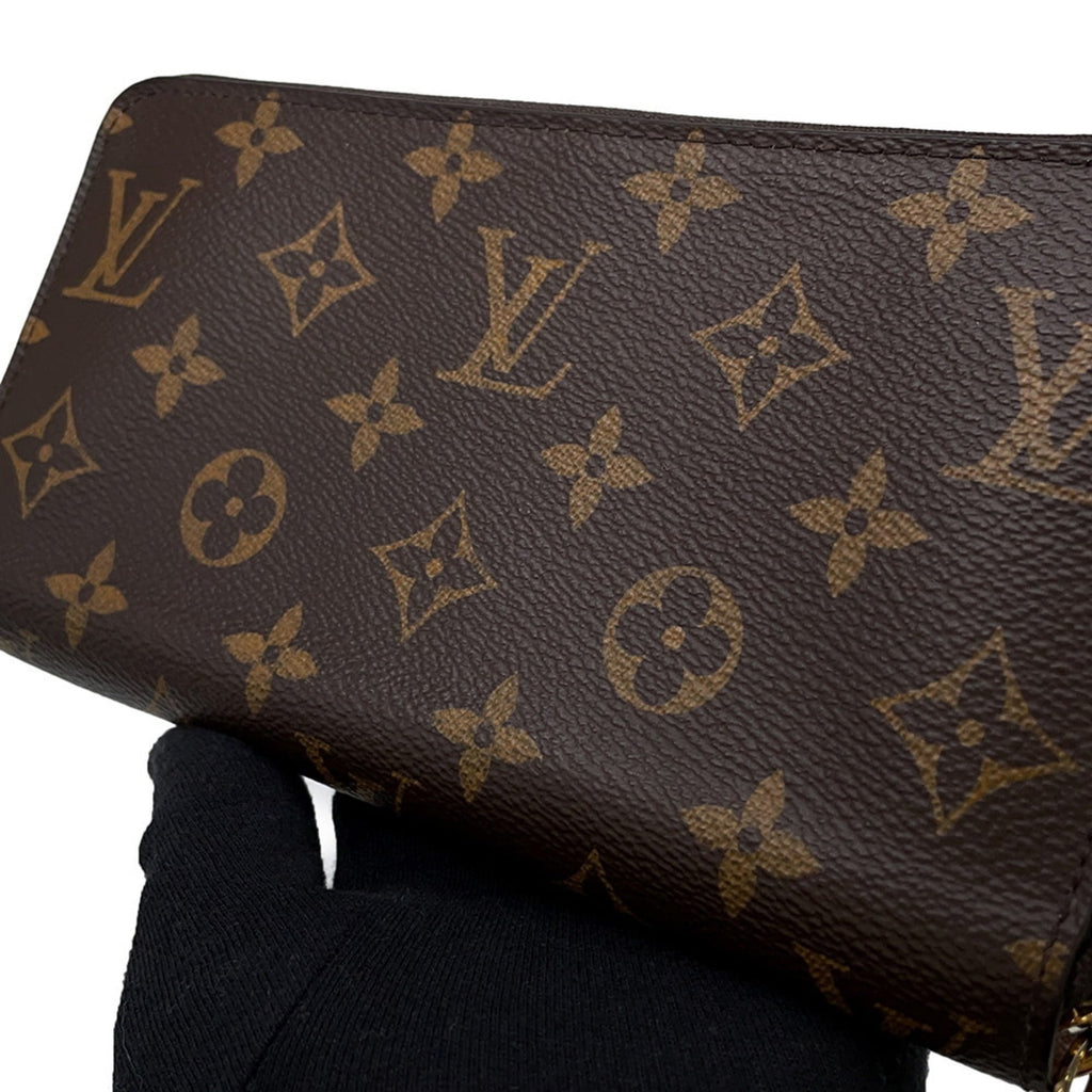 Louis Vuitton Monogram Rose Ballerine Monogram Long Wallet (Bi-Fold) (Pre-Owned)