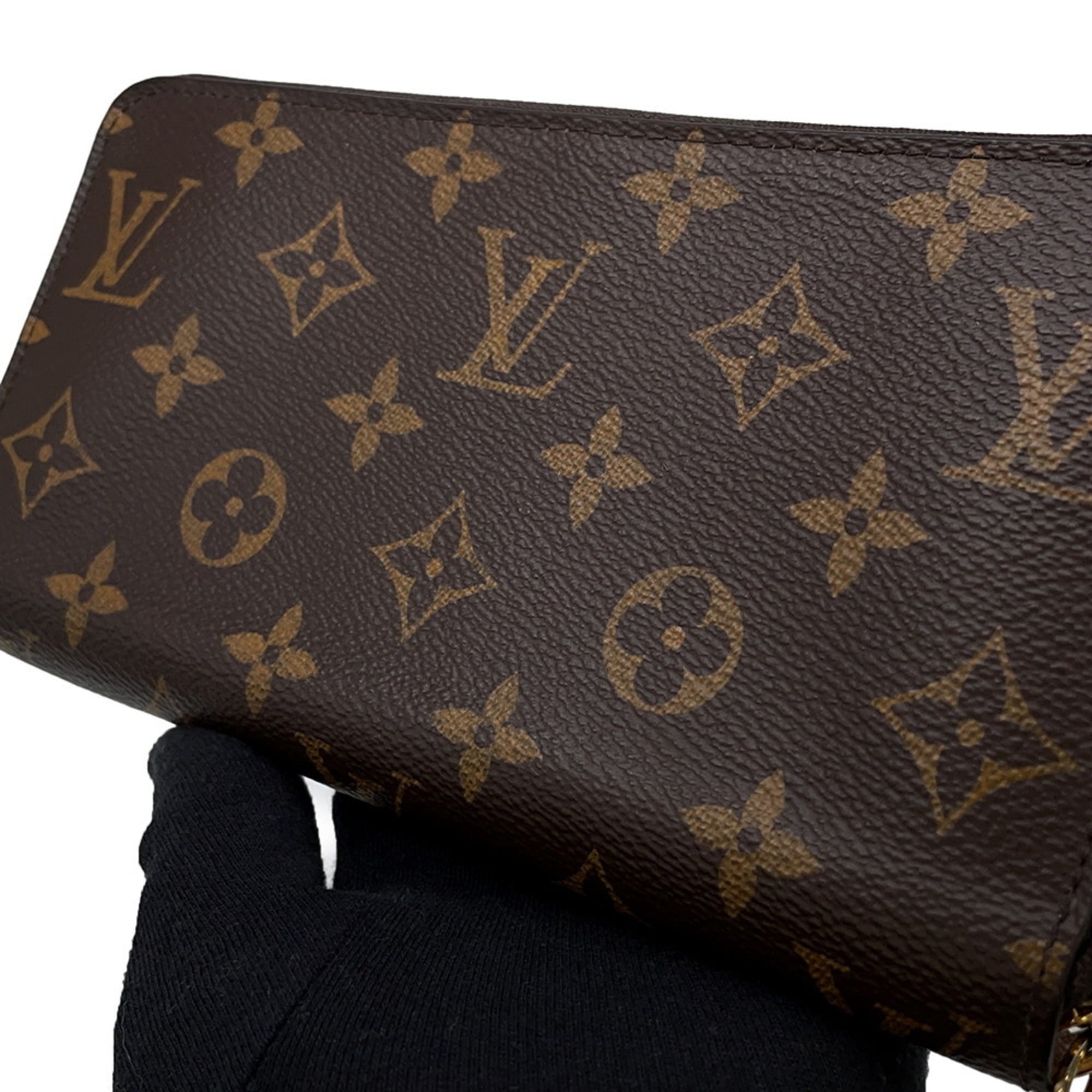 Louis Vuitton Monogram Rose Ballerine Monogram Long Wallet (Bi-Fold) (Pre-Owned)