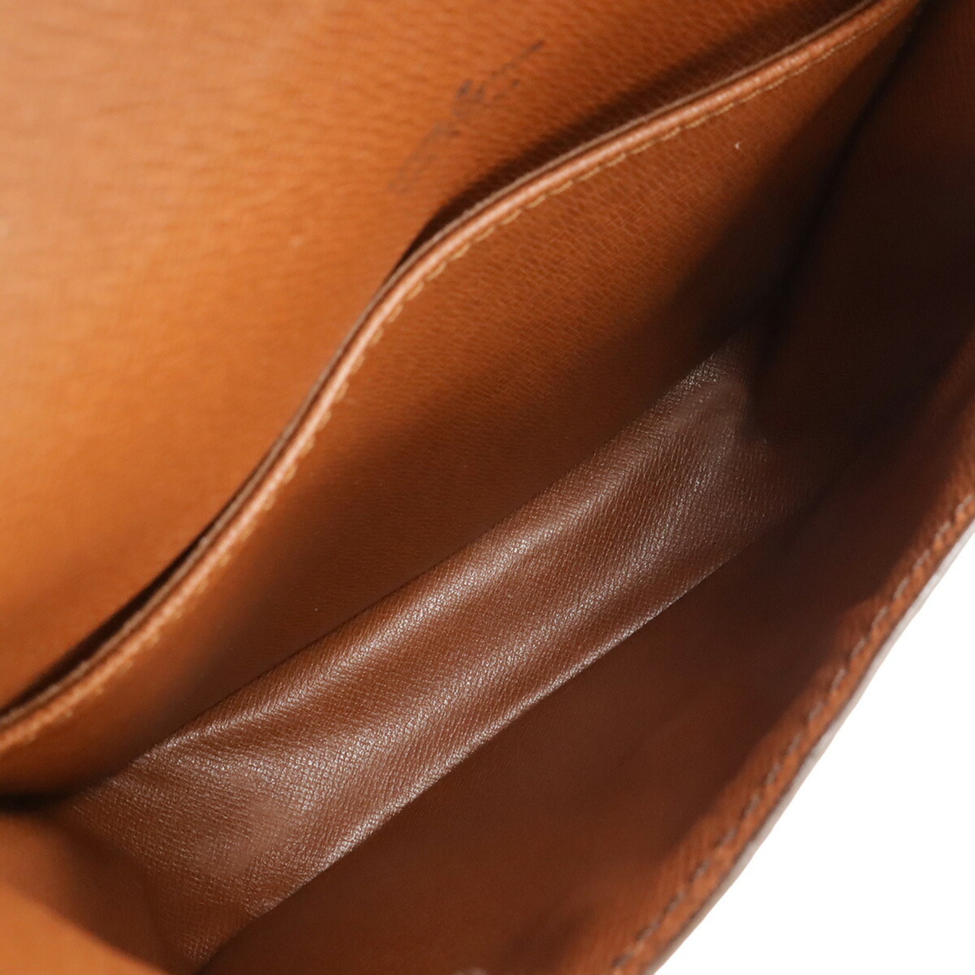 Louis Vuitton Brown Monogram Pochette Shoulder Bag (Pre-Owned)