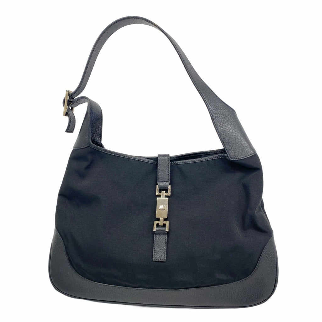 Gucci Black Nylon Canvas Handbag (Pre-Owned)
