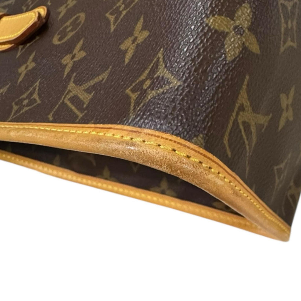Louis Vuitton Brown Monogram Canvas Shoulder Bag (Pre-Owned)