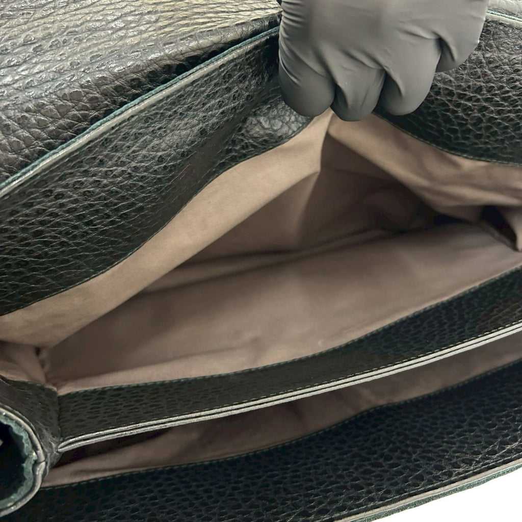 Bottega Veneta Black Leather Briefcase (Pre-Owned)