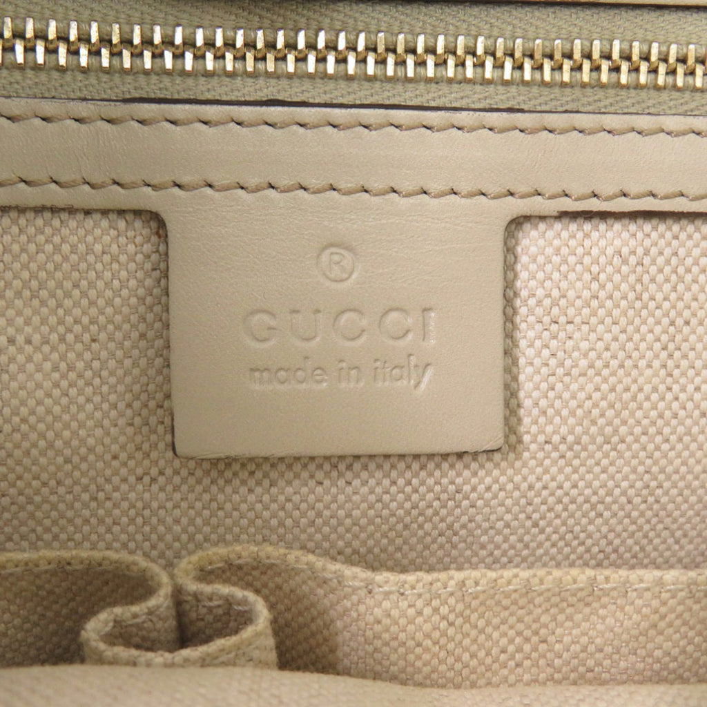 Gucci Beige Gg Canvas Tote Bag (Pre-Owned)