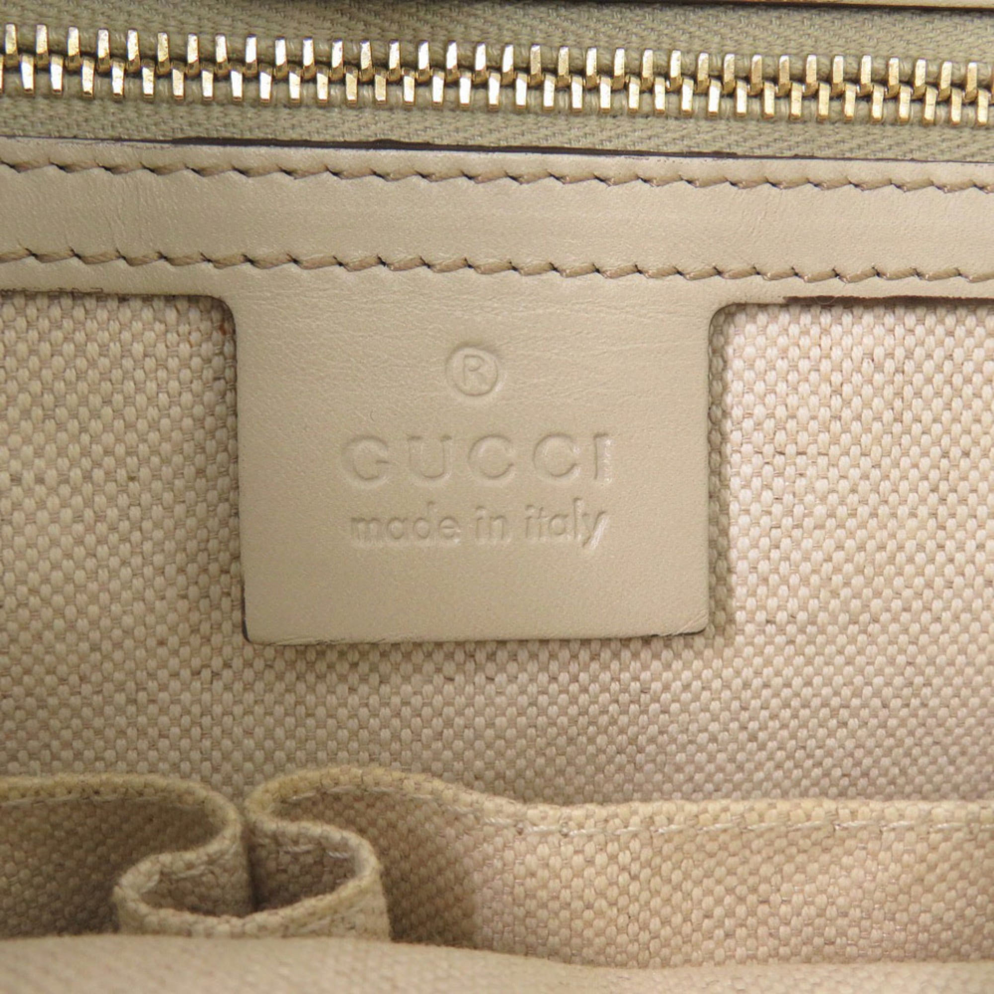 Gucci Beige Gg Canvas Tote Bag (Pre-Owned)