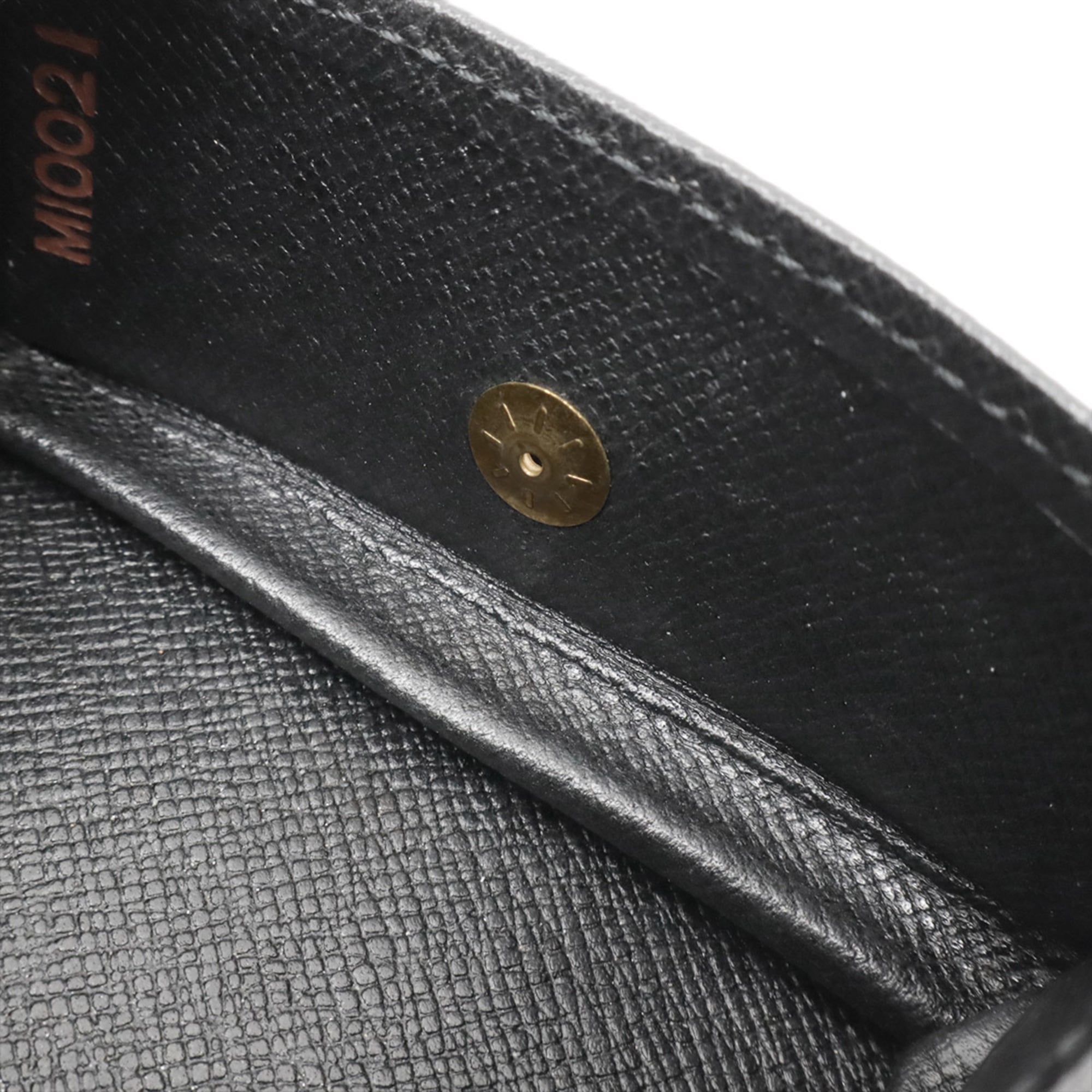 Louis Vuitton Epi Black Noir Epi Leather Coin Purse/Coin Case (Pre-Owned)