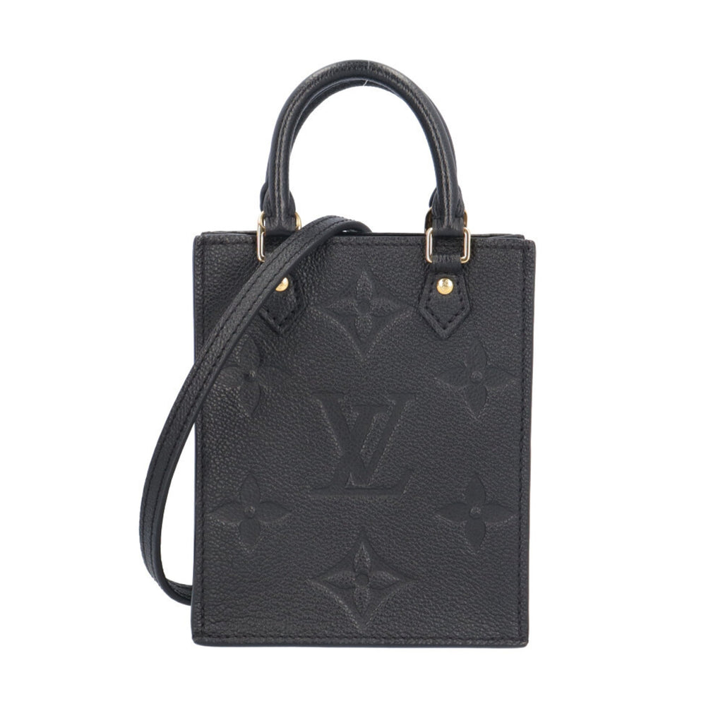 Louis Vuitton Monogram Empreinte Black Noir Monogram Empreinte Shoulder Bag (Pre-Owned)
