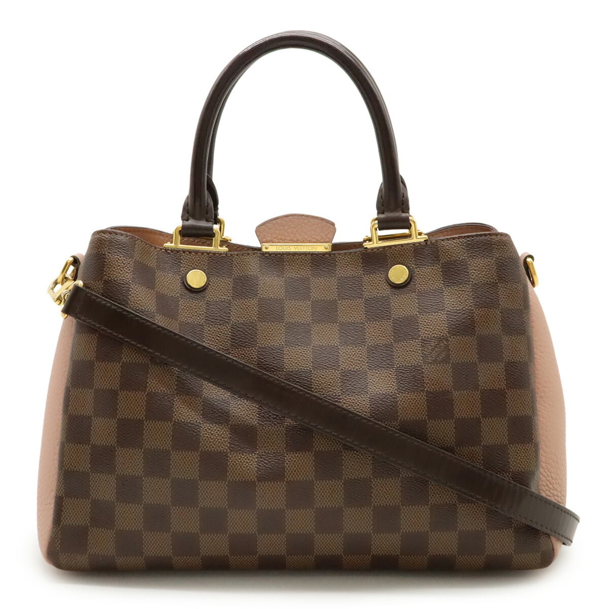 Louis Vuitton Black Magnolia Pvc Leather Handbag Shoulder Bag Tote Bag (Pre-Owned)