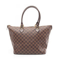 Louis Vuitton Brown Coated Canvas Damier Canvas Pvc Leather Tote Bag (Pre-Owned)