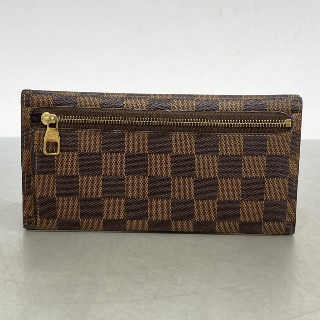 Louis Vuitton Ebene Long Wallet (Bi-Fold) (Pre-Owned)