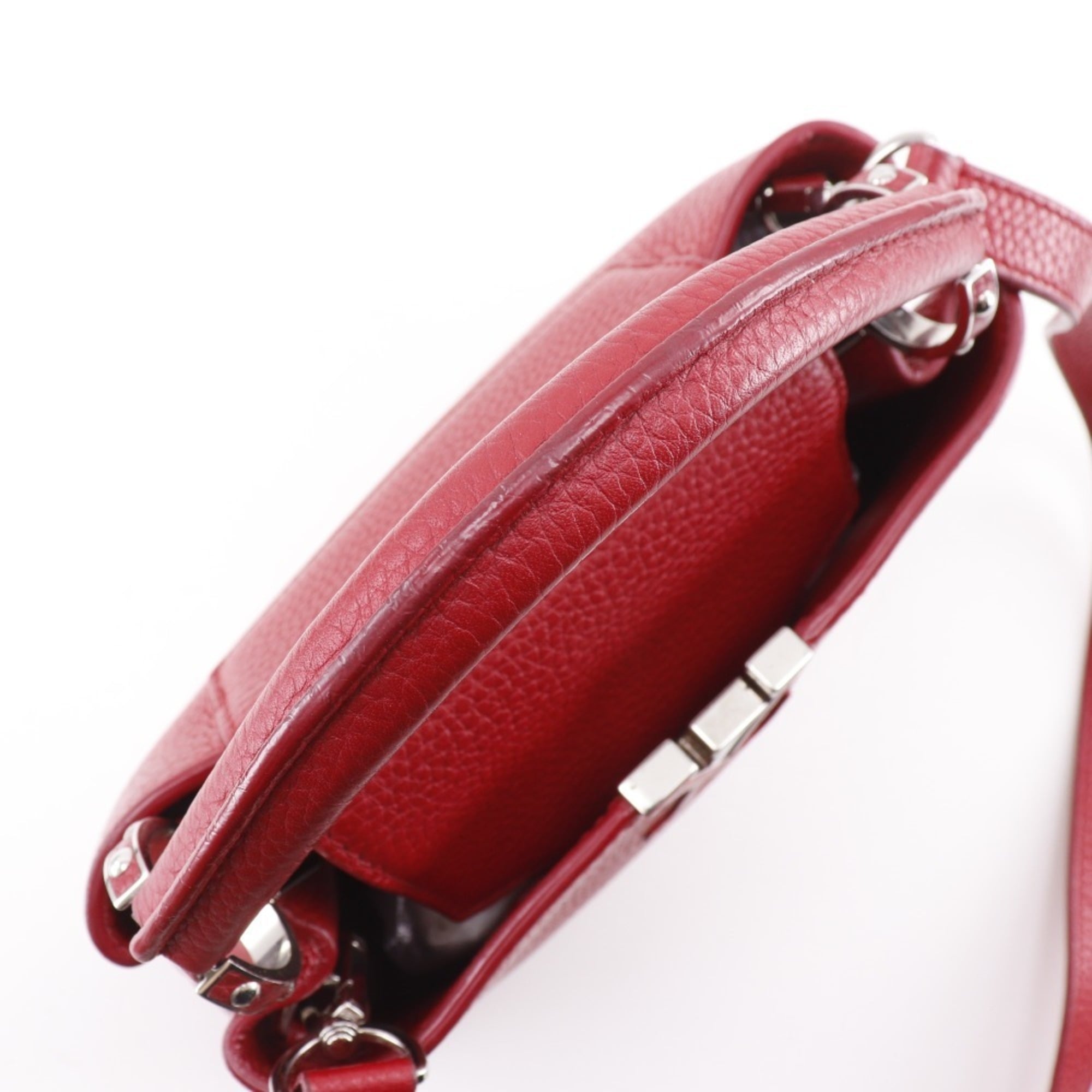 Louis Vuitton Red Color Handbag (Pre-Owned)