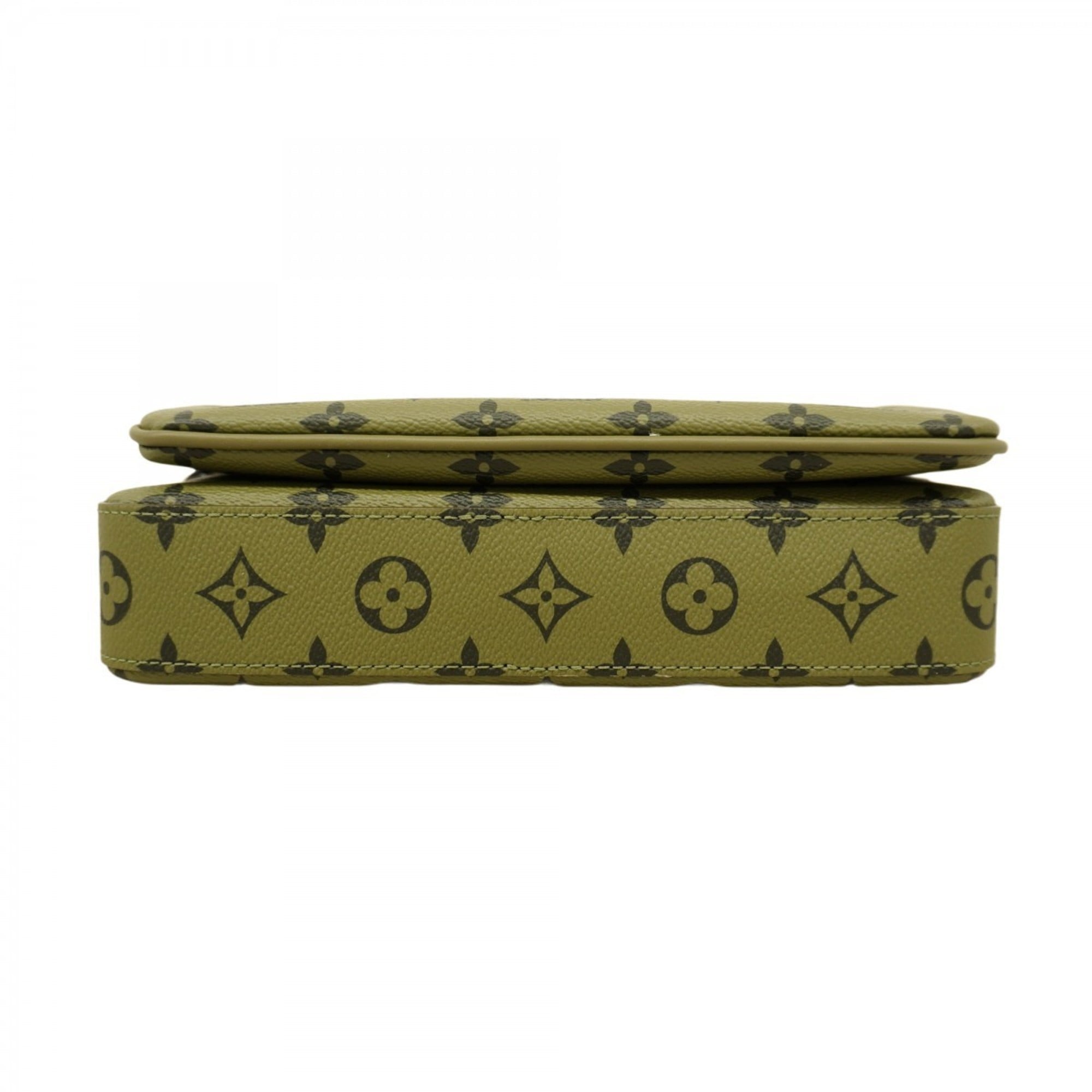 Louis Vuitton Khaki Shoulder Bag (Pre-Owned)