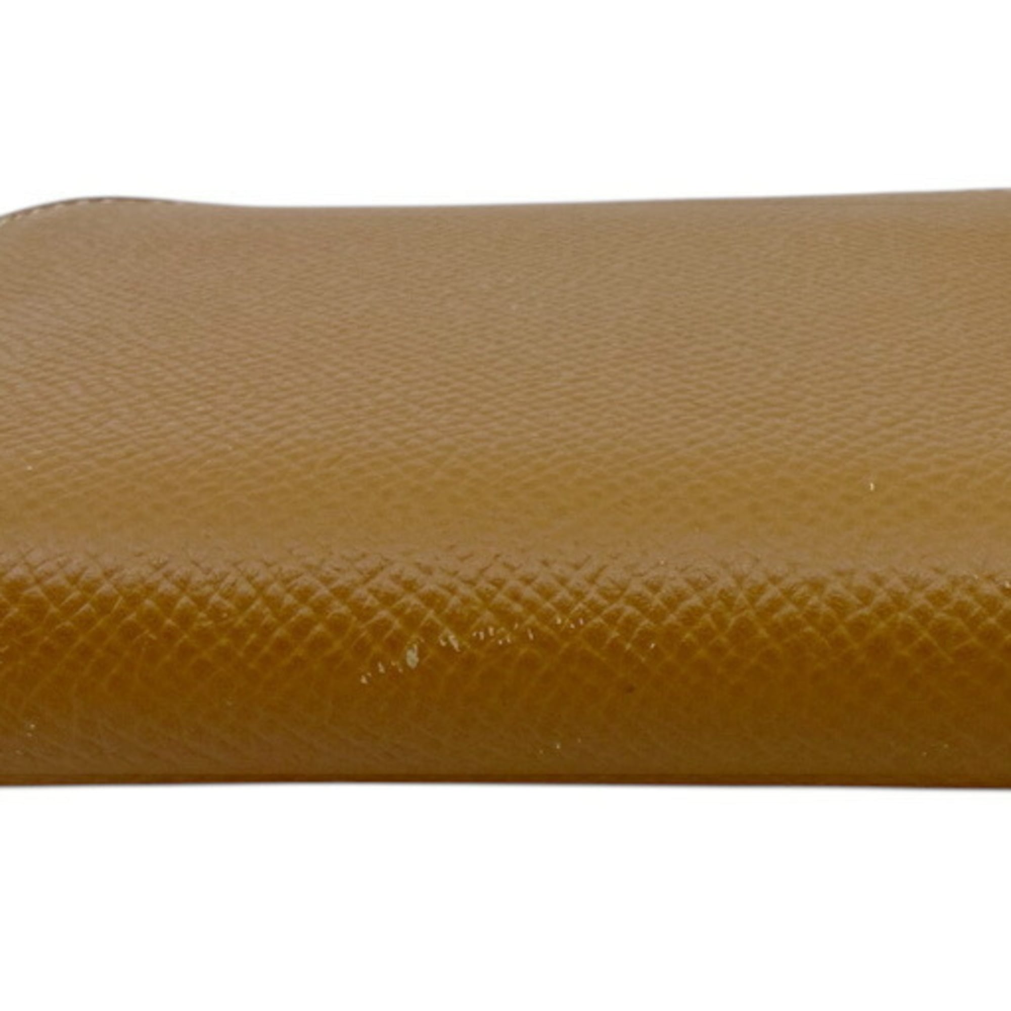 Hermes Gold Epsom Leather Coin Purse/Coin Case (Pre-Owned)