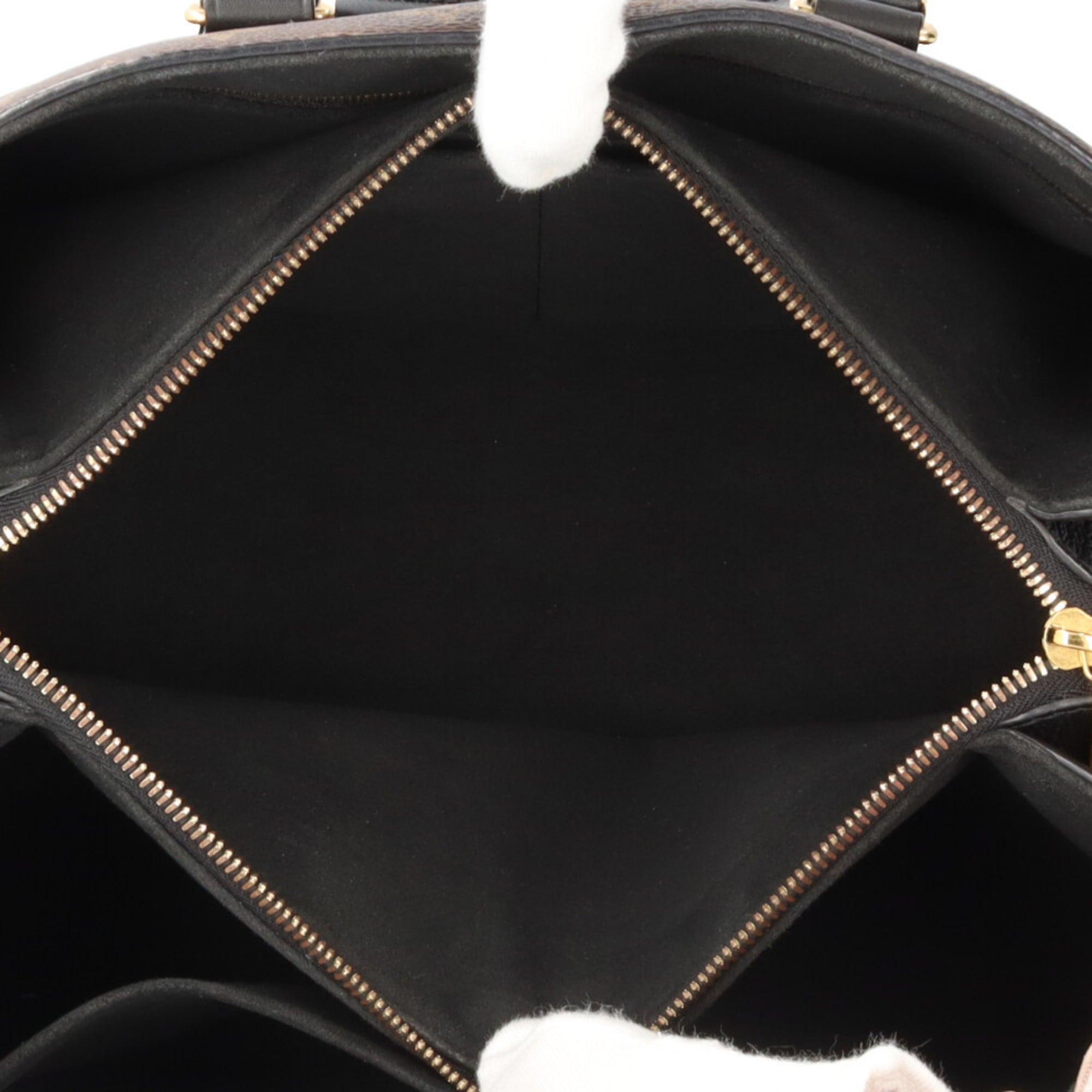 Louis Vuitton Monogram Black Brown Monogram Monogram Shoulder Bag (Pre-Owned)