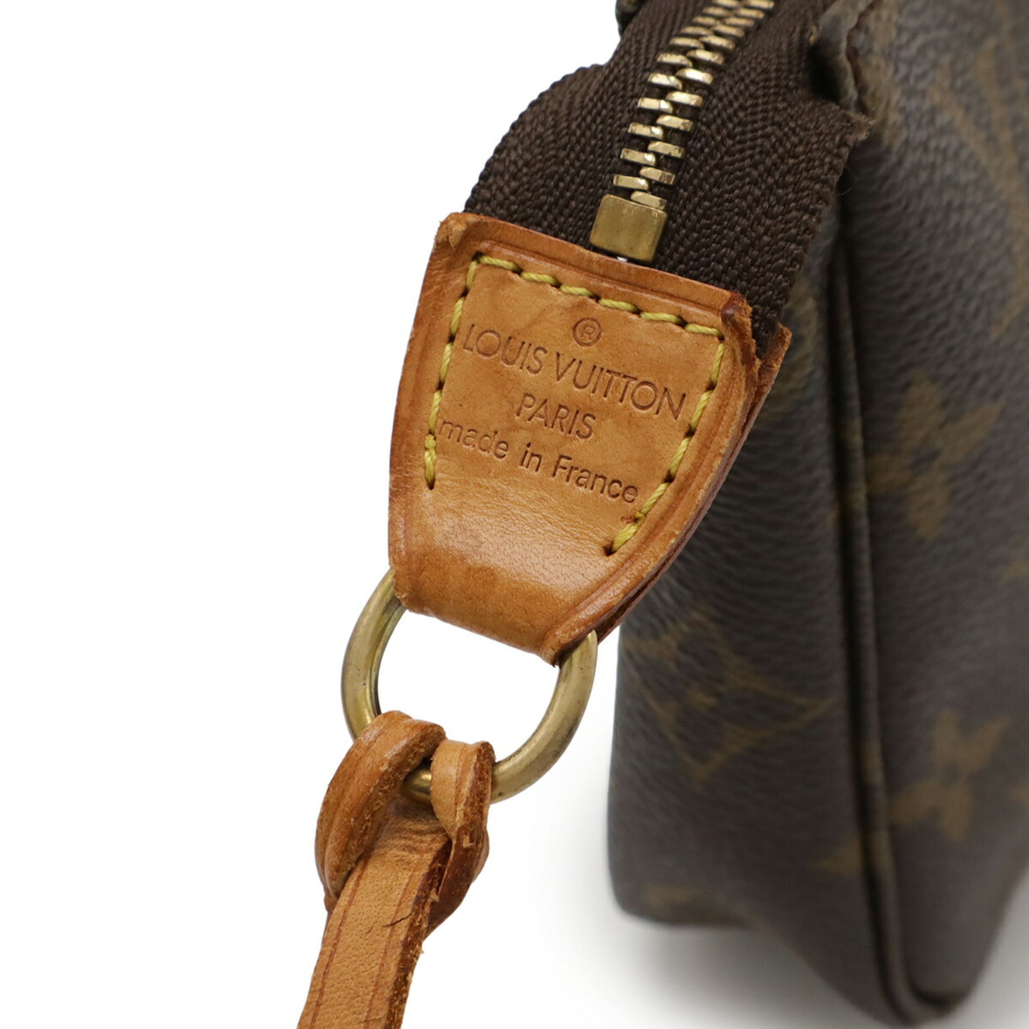 Louis Vuitton Monogram Brown Monogram Handbag Pochette (Pre-Owned)