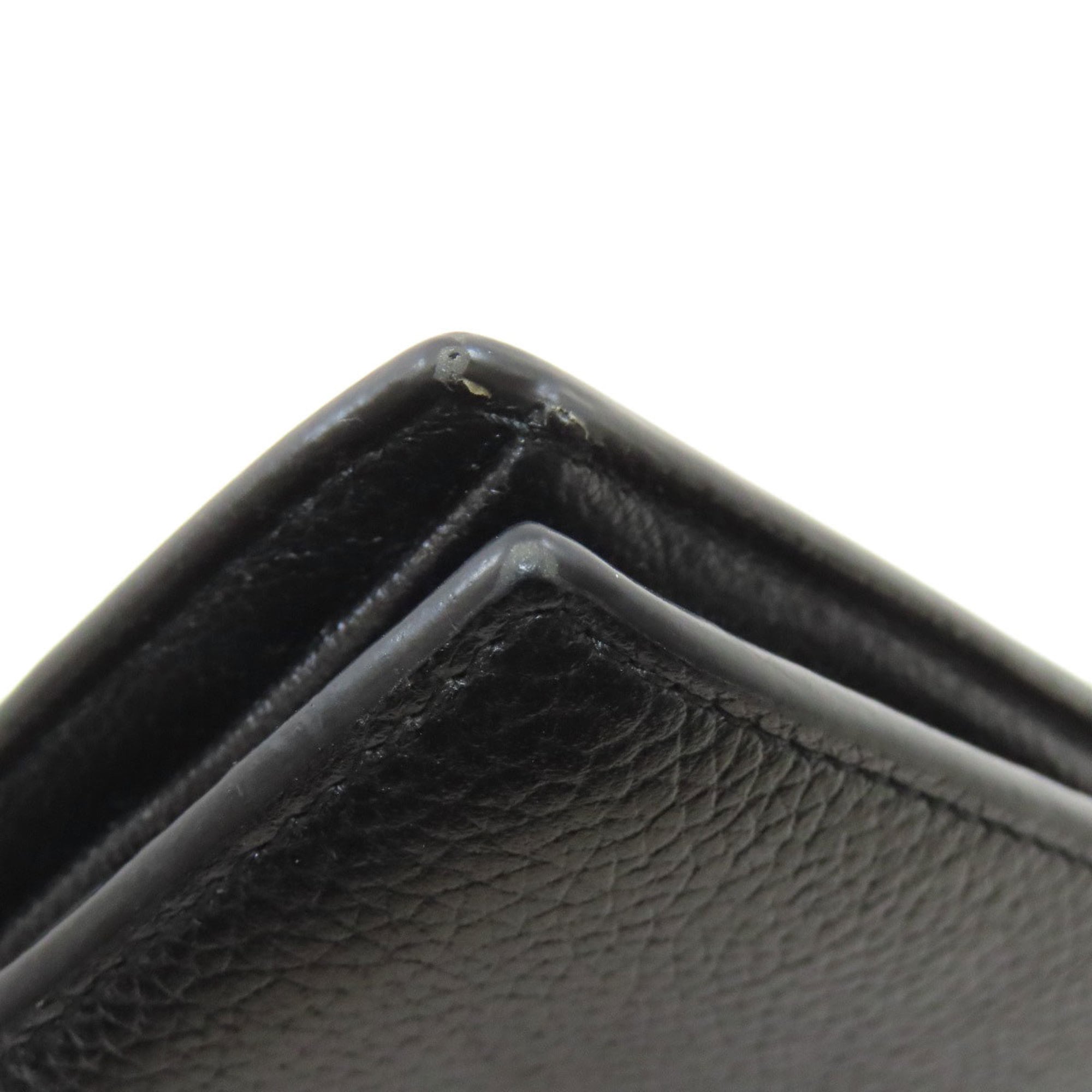 Balenciaga Black Leather Wallet (Bi-Fold) (Pre-Owned)