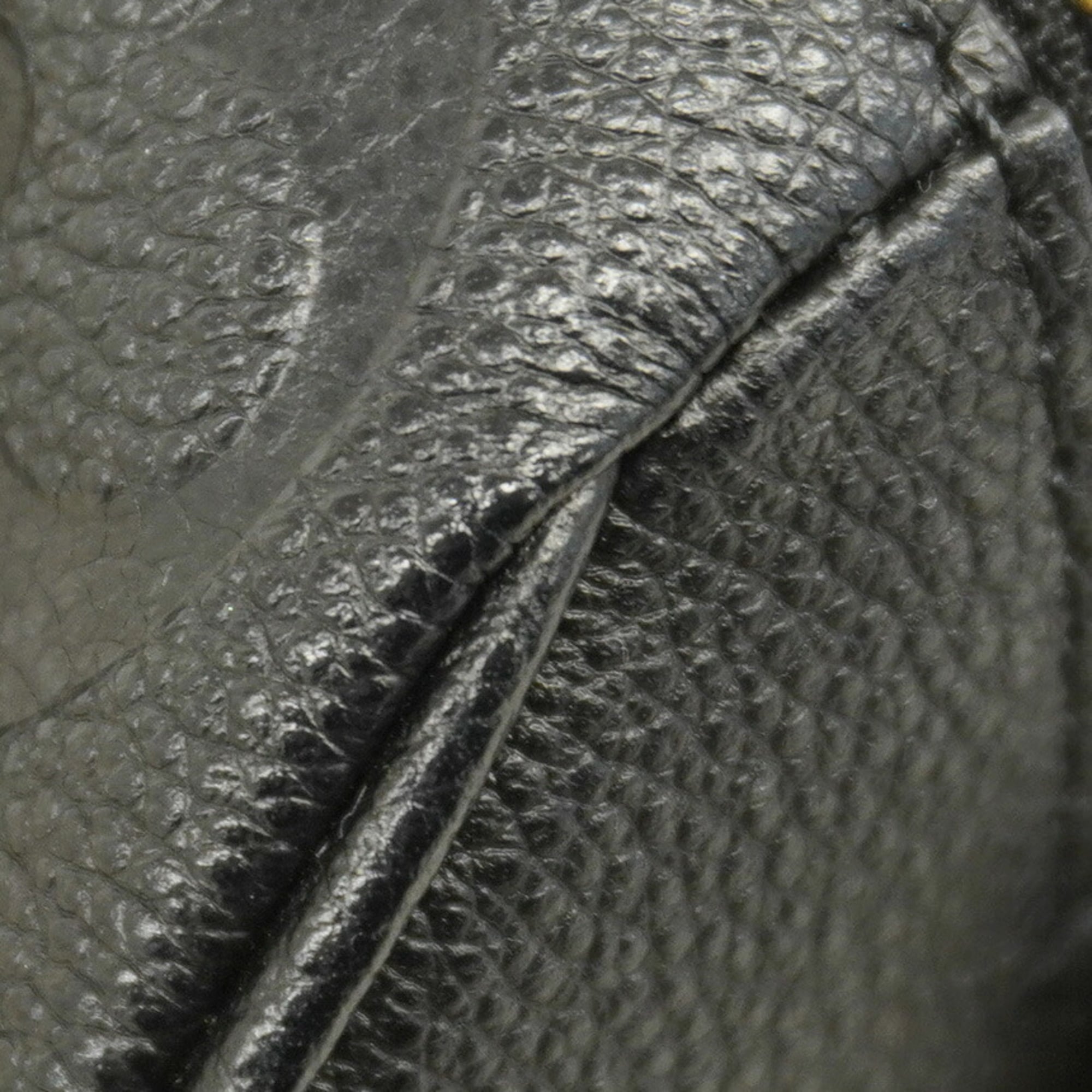 Louis Vuitton Noir Handbag (Pre-Owned)