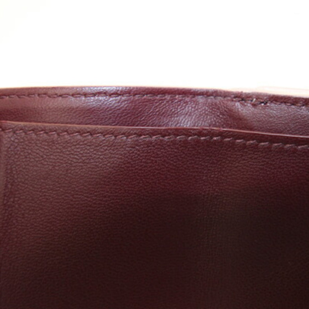 Cartier Beige Leather Wallet (Tri-Fold) (Pre-Owned)