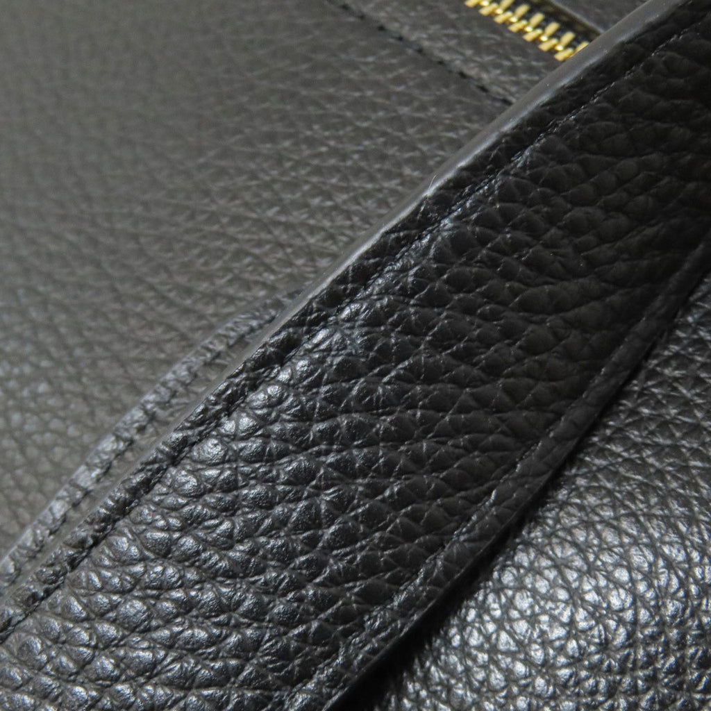 Coach Black Leather Shoulder Bag (Pre-Owned)