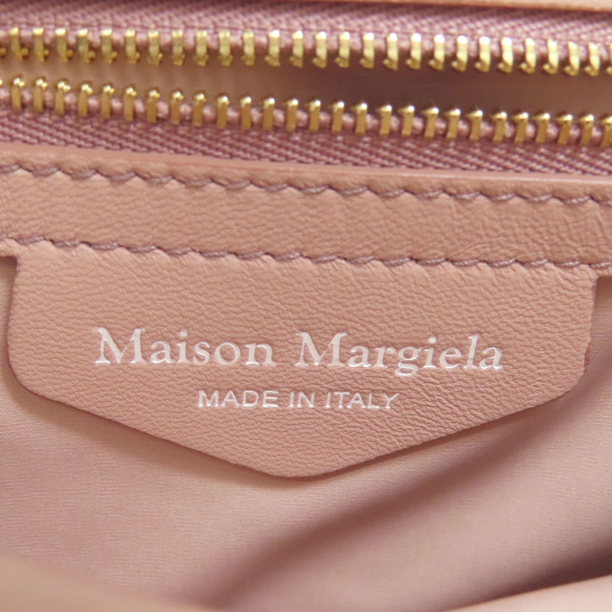 Maison Margiela Pink Leather Shoulder Bag (Pre-Owned)