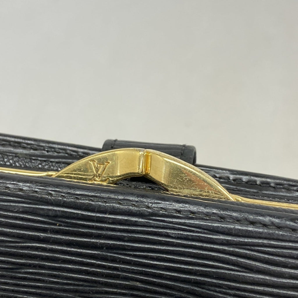 Louis Vuitton Noir Wallet (Bi-Fold) (Pre-Owned)