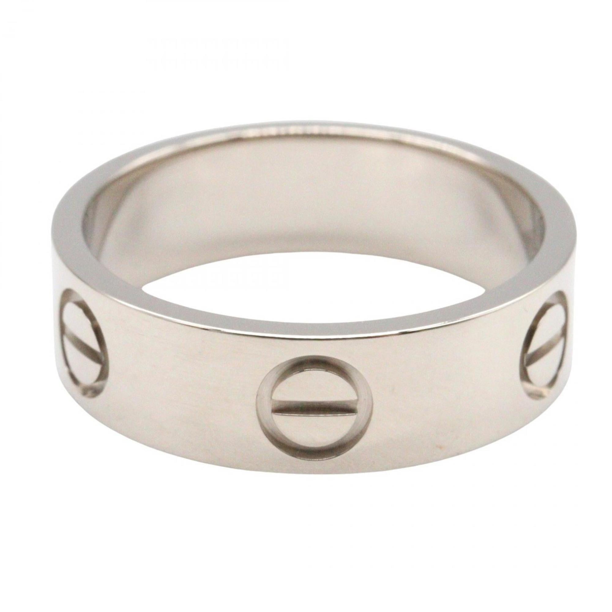 Cartier Silver White Gold (18K) Band Ring (Pre-Owned)