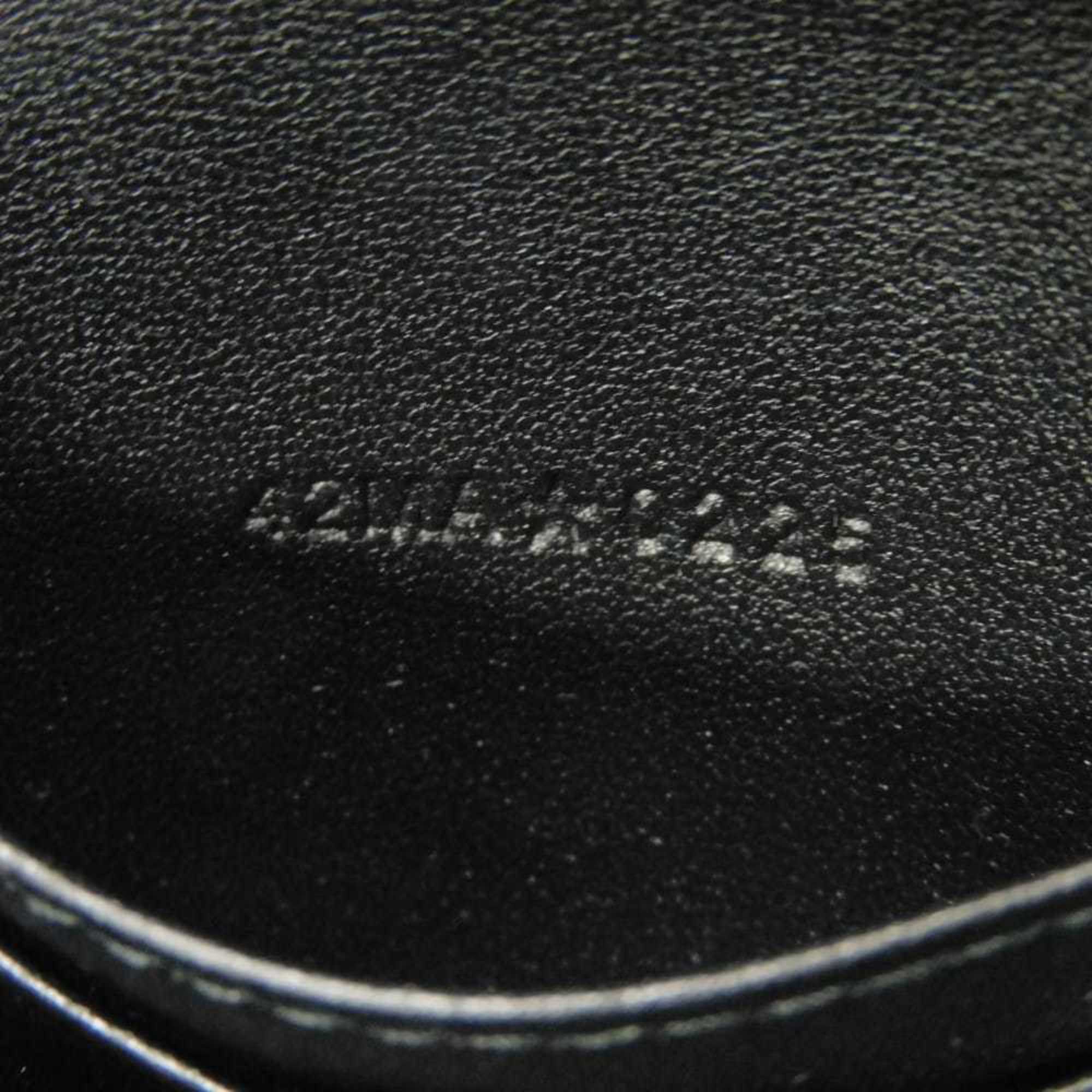 Christian Dior Black Leather Wallet (Bi-Fold) (Pre-Owned)