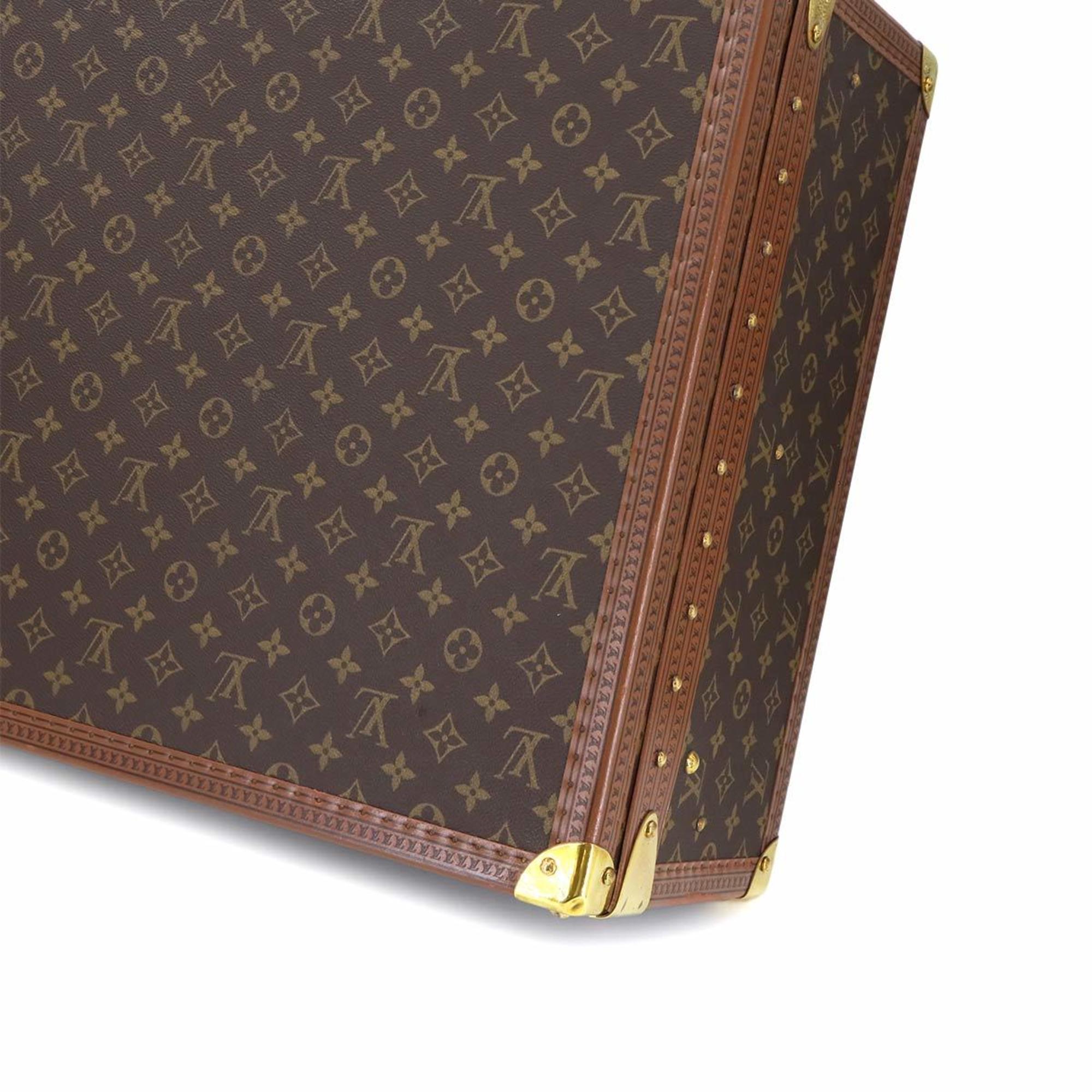 Louis Vuitton Brown Monogram Monogram Attaché Case Handbag (Pre-Owned)