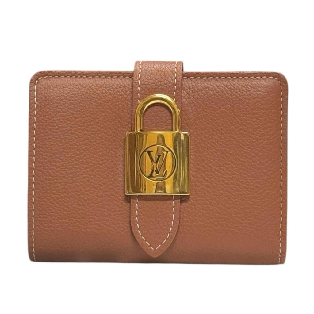 Louis Vuitton Brown Cognac Leather Wallet (Bi-Fold) (Pre-Owned)