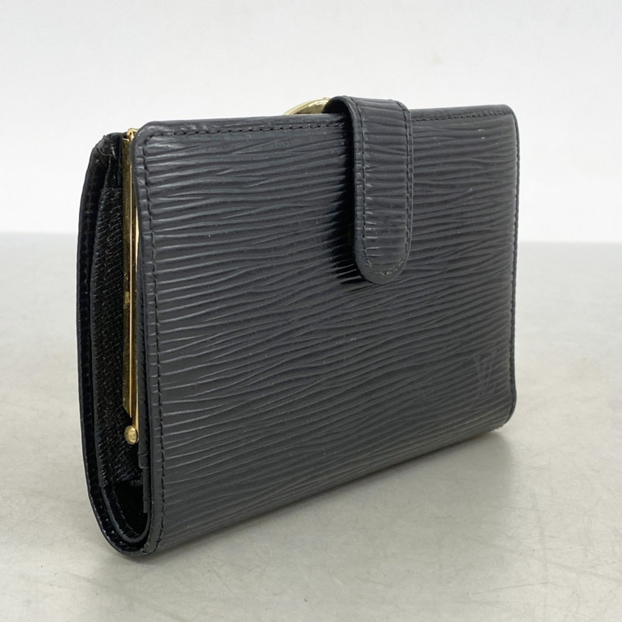 Louis Vuitton Noir Wallet (Bi-Fold) (Pre-Owned)