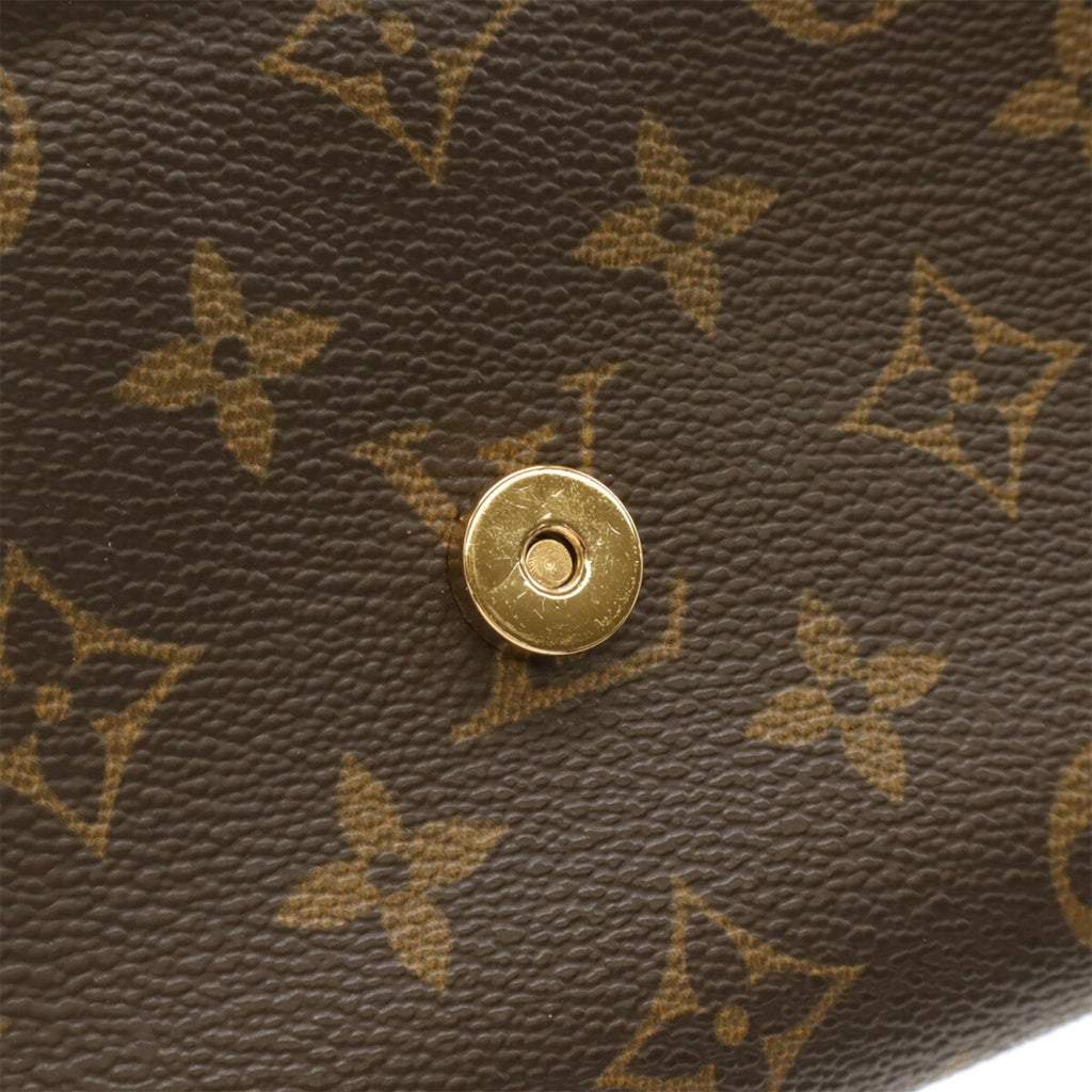 Louis Vuitton Monogram Brown Monogram Clutch Bag Pochette Shoulder Bag (Pre-Owned)
