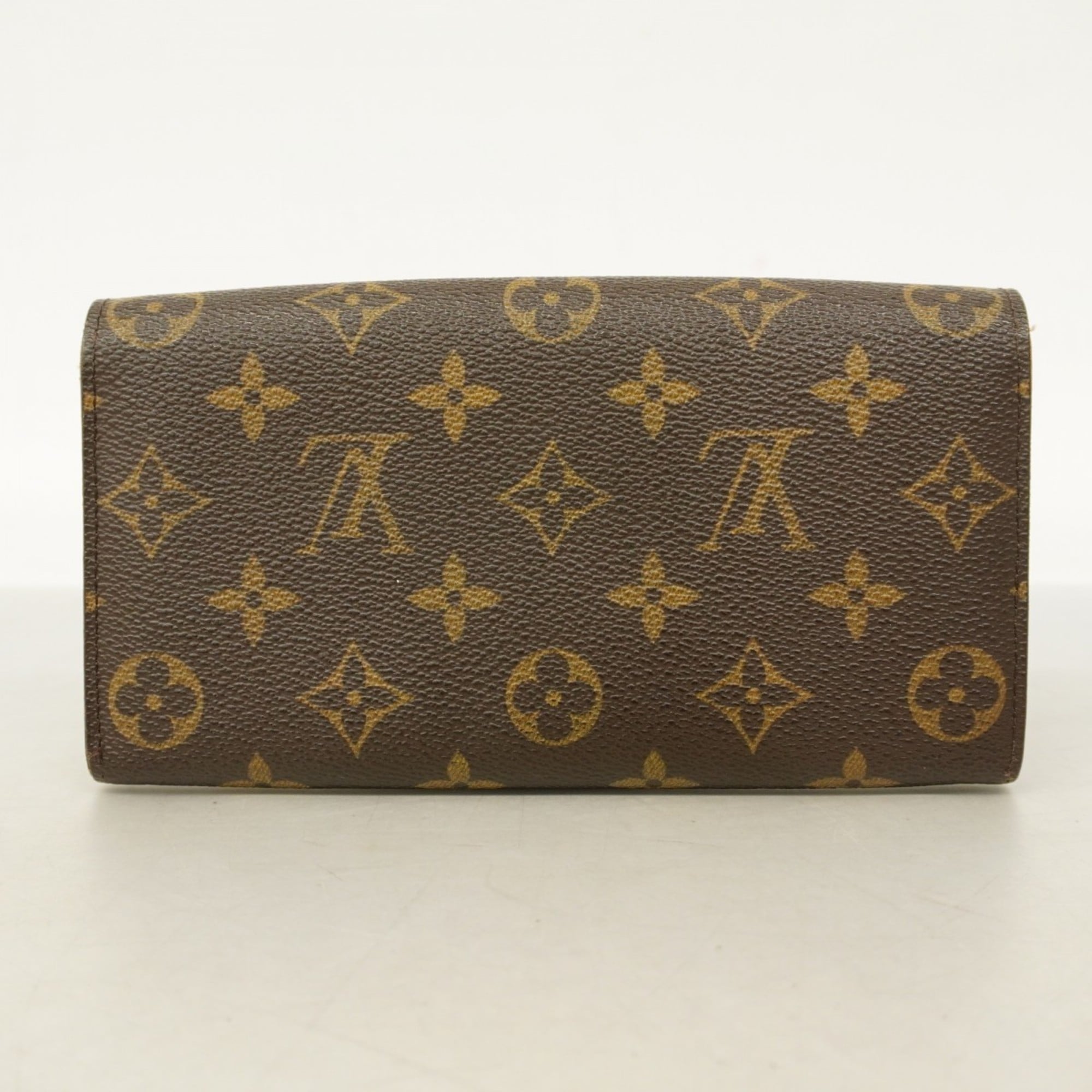 Louis Vuitton Brown Long Wallet (Bi-Fold) (Pre-Owned)