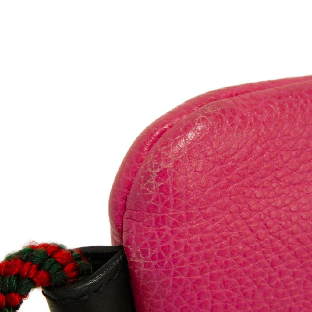 Gucci Pink Leather Backpack (Pre-Owned)