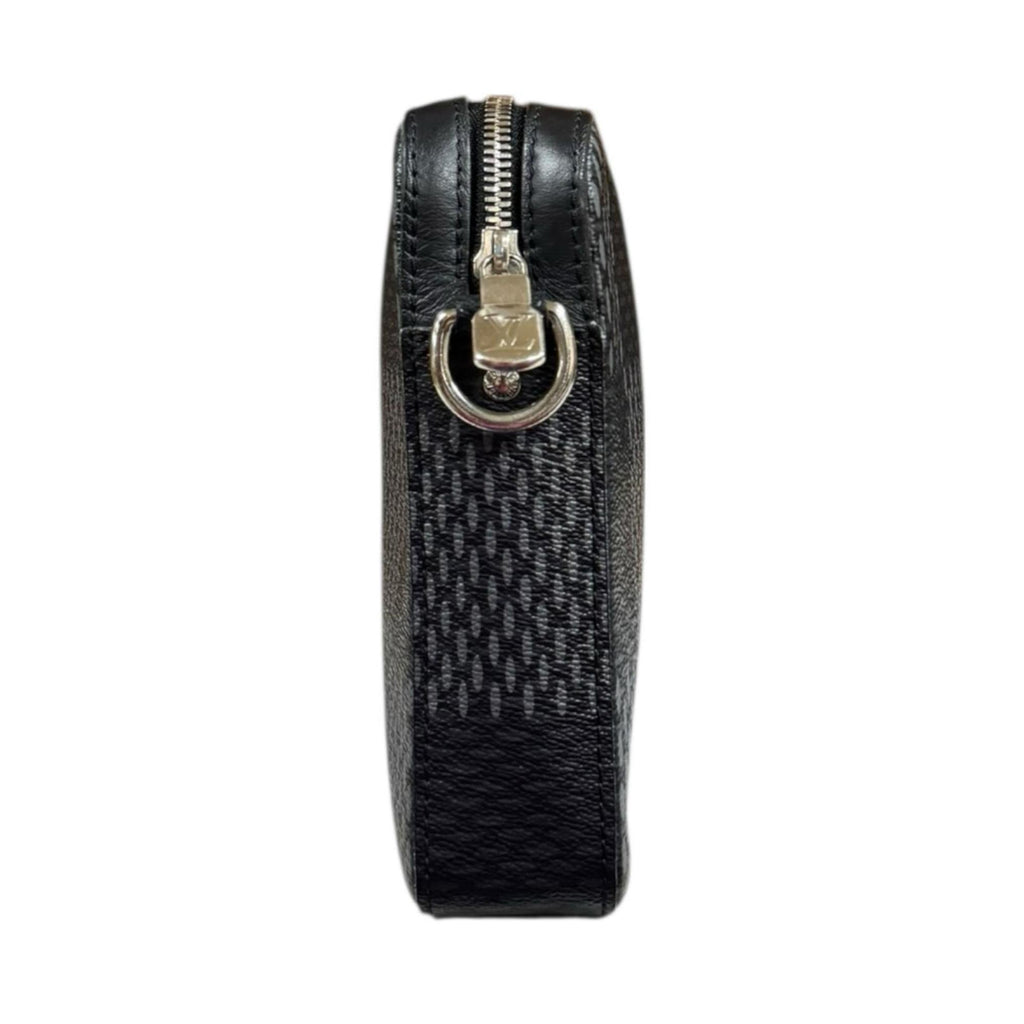 Louis Vuitton Damier Graphite Black Gray Pvc Shoulder Bag (Pre-Owned)