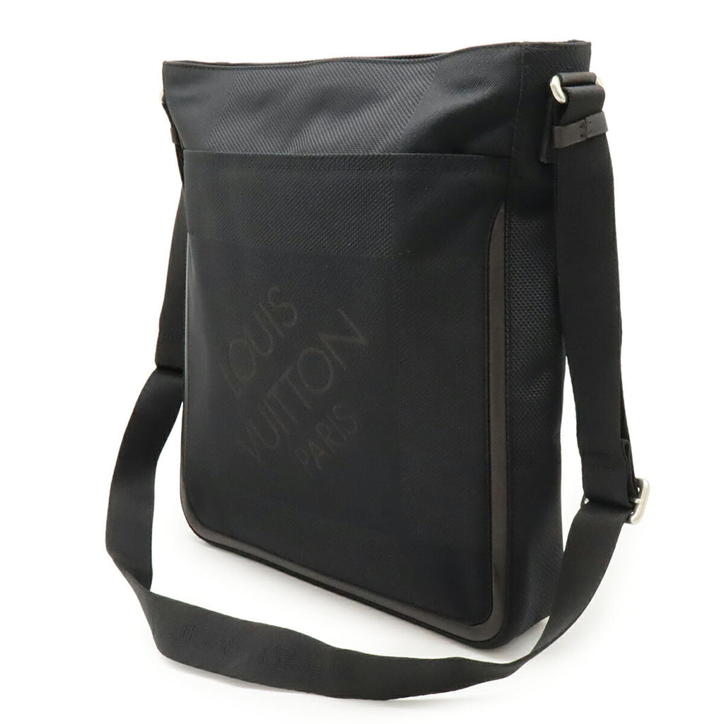 Louis Vuitton Black Noir Damier Geant Shoulder Bag (Pre-Owned)