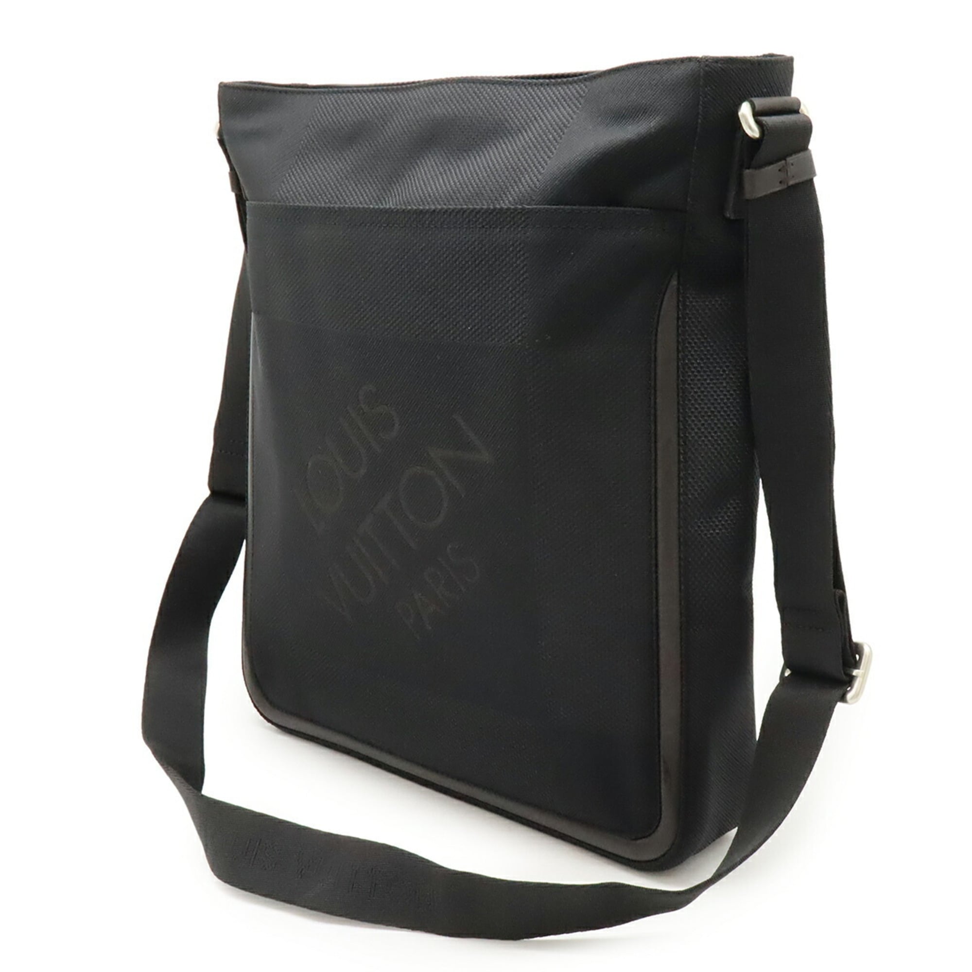 Louis Vuitton Black Noir Damier Geant Shoulder Bag (Pre-Owned)